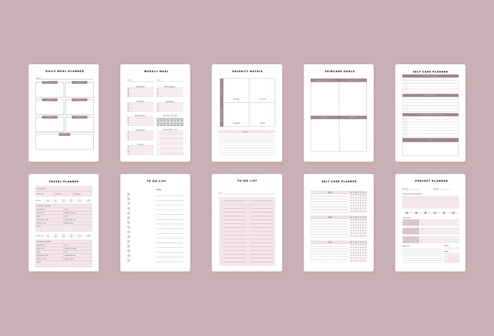 Ladystrategist 2023 Canva Planner Template instagram canva templates social media templates etsy free canva templates