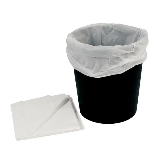 36L Recycled Bin Liner X 100 White - Pack