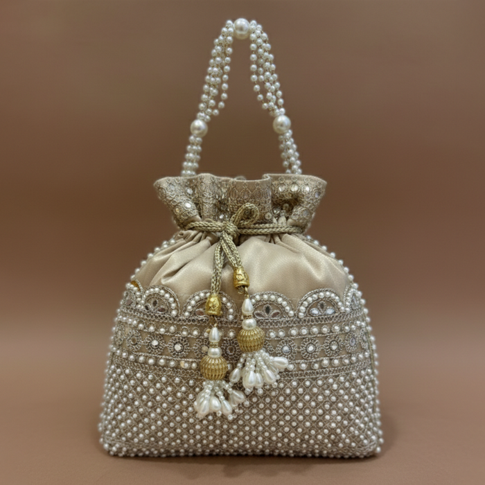 Brocade Silk Potli