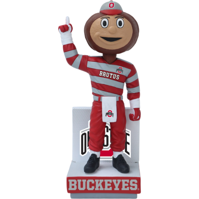 Brutus Buckeye Ohio State Buckeyes Mascot Bobblehead