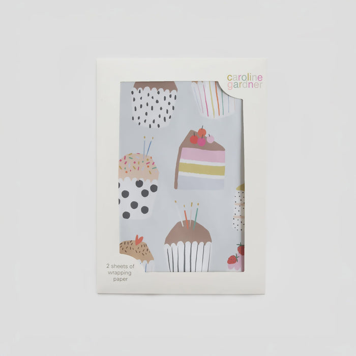 Caroline Gardner Cakes & Cupcakes Wrapping Paper