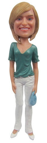Casual Female Bobblehead #33 - National Bobblehead HOF Store