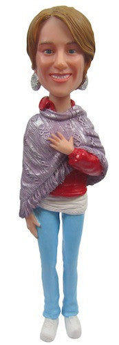 Casual Female Bobblehead # 34 - National Bobblehead HOF Store