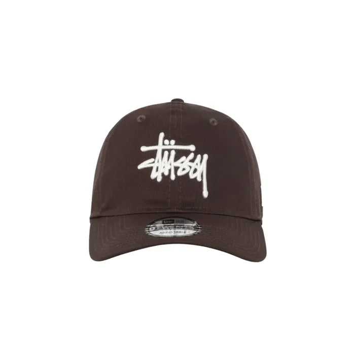 Czapka Stussy New Era 9Twenty Basic Strapback Brown STUSSY Czapki