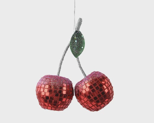 Disco Ball Cherries Hanging Decoration