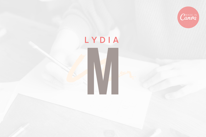 Ladystrategist Shop DIY Lydia Designer Brand Logo Canva Template instagram canva templates social media templates etsy free canva templates