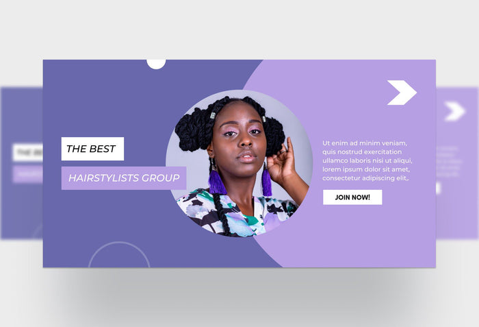 Ladystrategist Facebook Group Banner Very Peri Canva Templates instagram canva templates social media templates etsy free canva templates
