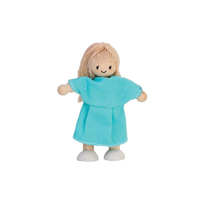 Girl Dollhouse Figure - Light Skin Tone - Babies in Bloom