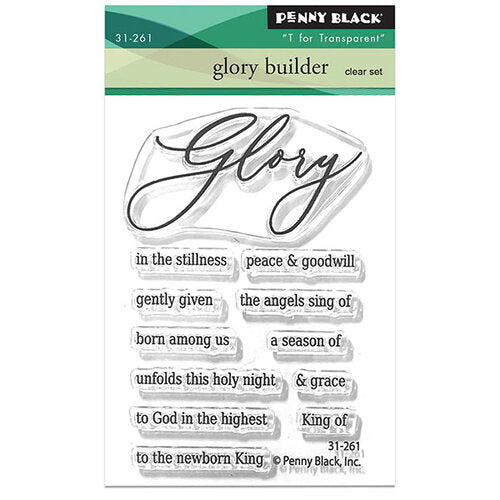 Glory Builder stamp set by Penny Black
