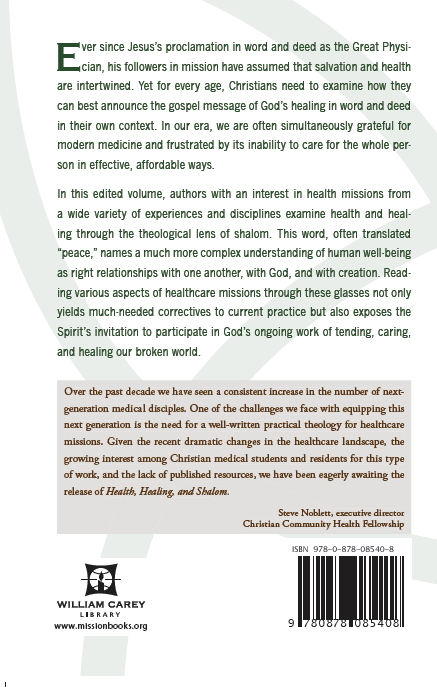 Health, Healing, and Shalom - MissionBooks.org