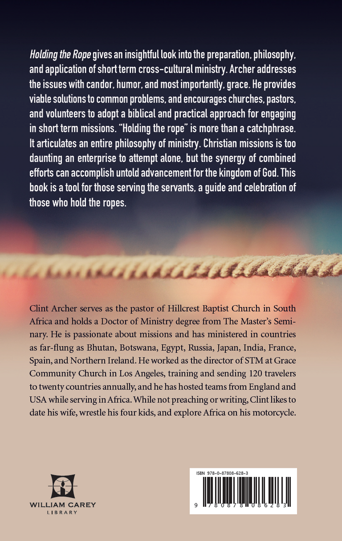Holding the Rope - MissionBooks.org
