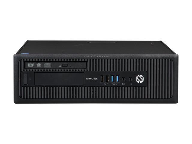HP EliteDesk 800 G1 SFF - 4th Gen Intel Core i5-4570 Quad, 8GB RAM, 120GB SSD, DVDRW, Win 10 Pro, Keyboard & Mouse - Coretek Computers