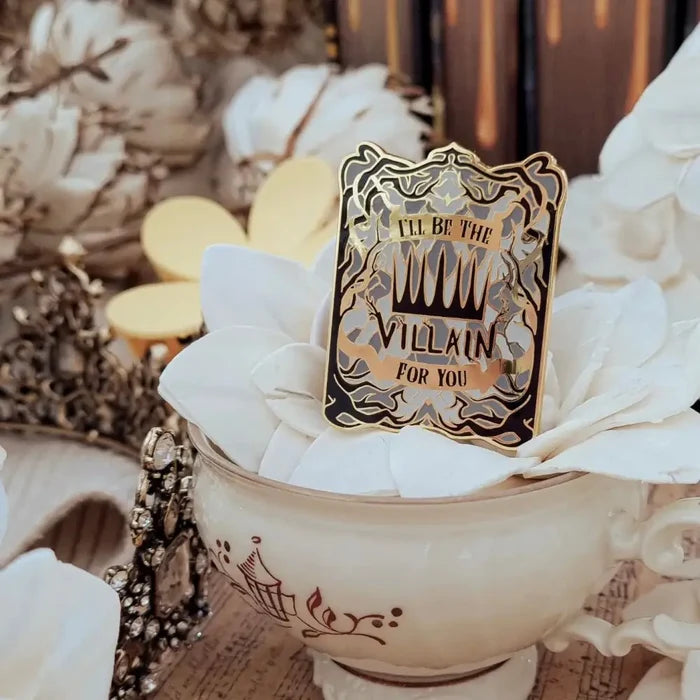 I’ll Be the Villain Enamel Magnet