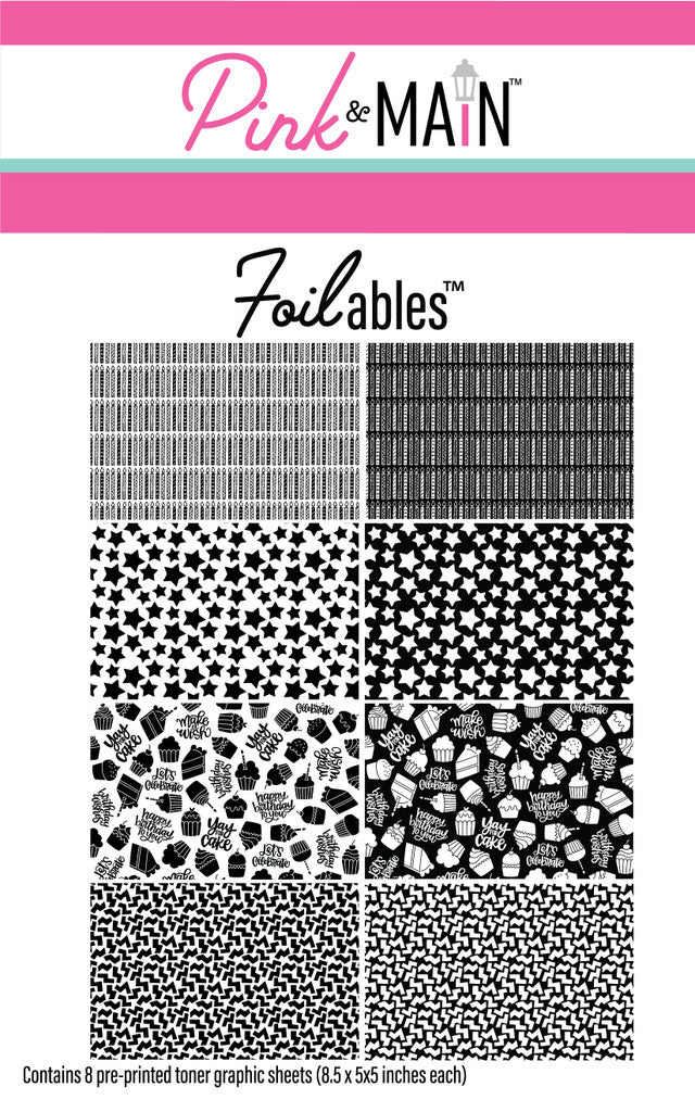 It's Your Birthday Backgrounds Foilables® Sheets by Pink and Main