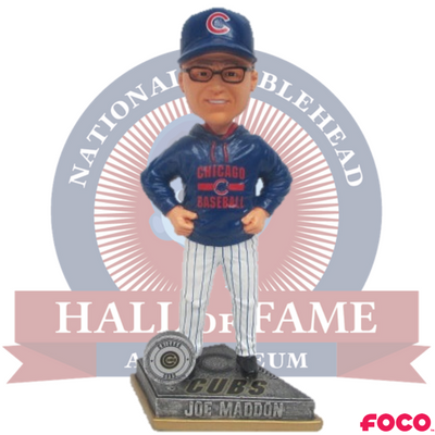 Joe Maddon Hoodie Bobblehead - National Bobblehead HOF Store