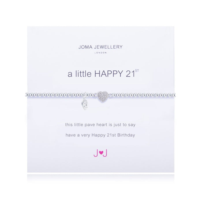 Joma A Little - Happy 21st Birthday Bracelet