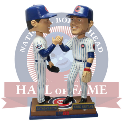 Kris Bryant and Anthony Rizzo Bryzzo Bobblehead - National Bobblehead HOF Store