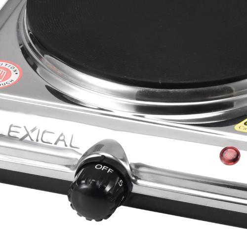 Lexical Hot Plate, 1500Watts, Stainless Steel