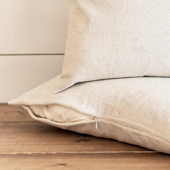 Farmhouse Blue Watercolor Pumpkin Pillow Cover