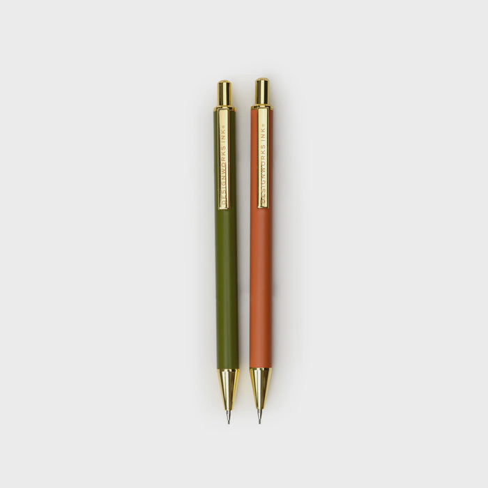 Mechanical Pencils Army Green & Chili