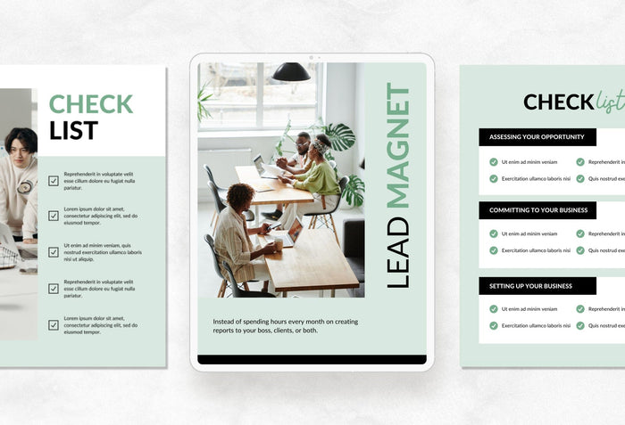 Ladystrategist Melanie Lead Magnet Editable Canva Template instagram canva templates social media templates etsy free canva templates