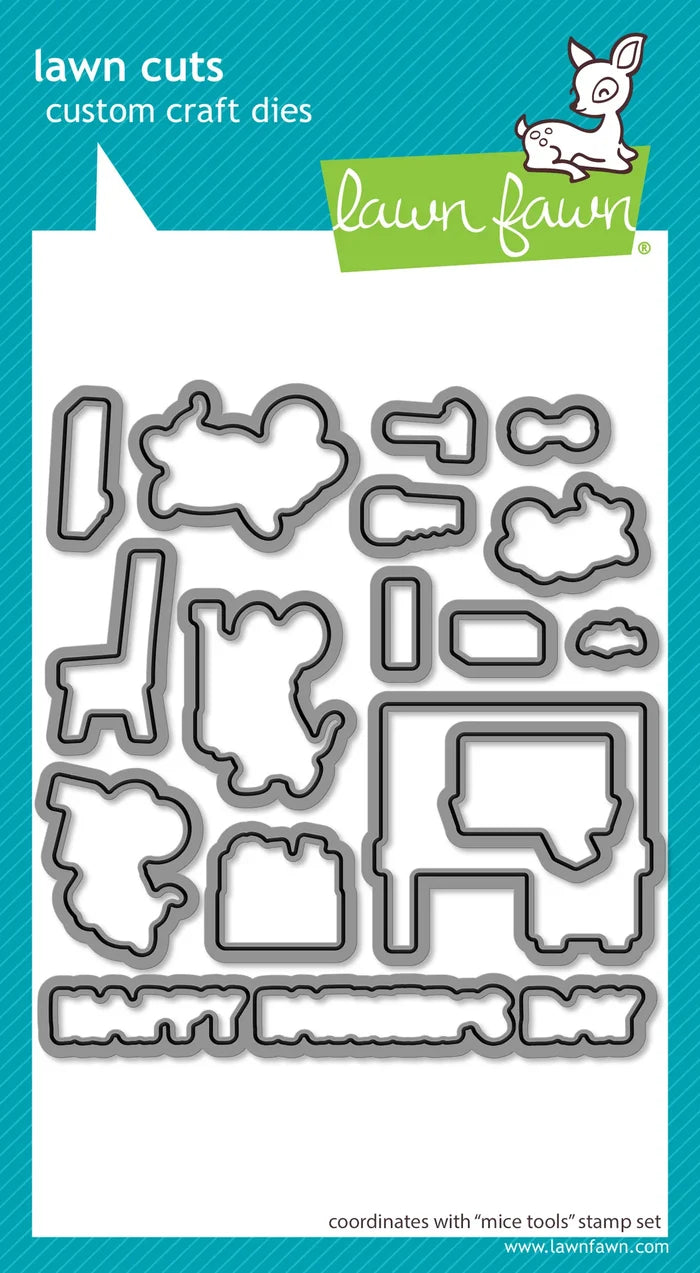 Mice Tools Die Set by Lawn Fawn