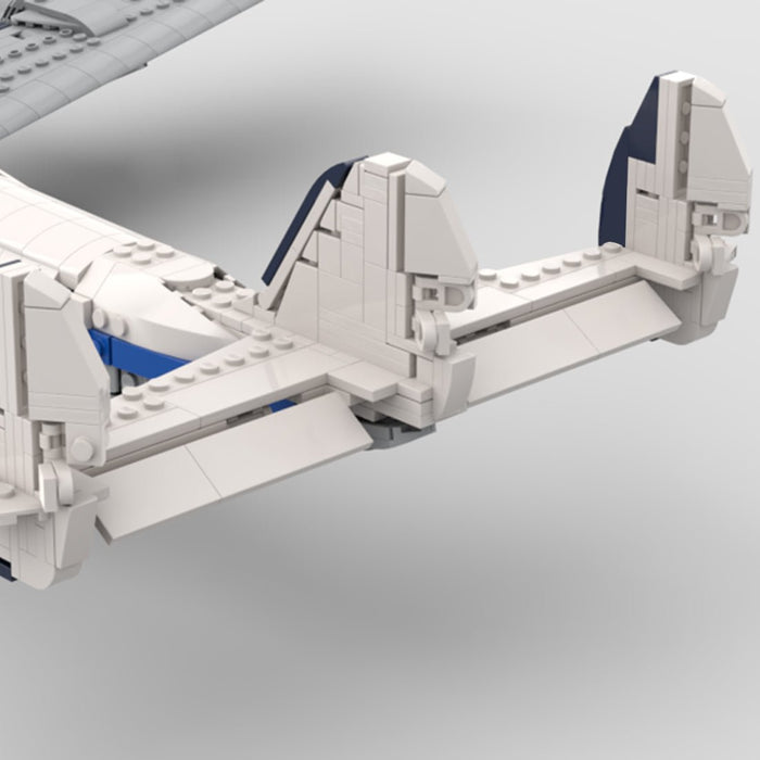 MOC - 226521 Lockheed L - 1049 Super Constellation Klemmbausteine - LesDiy - Klemmbausteine