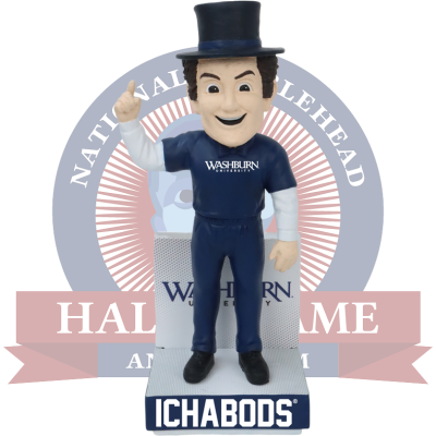 Mr. Ichabod Washburn Ichabods Mascot Bobblehead