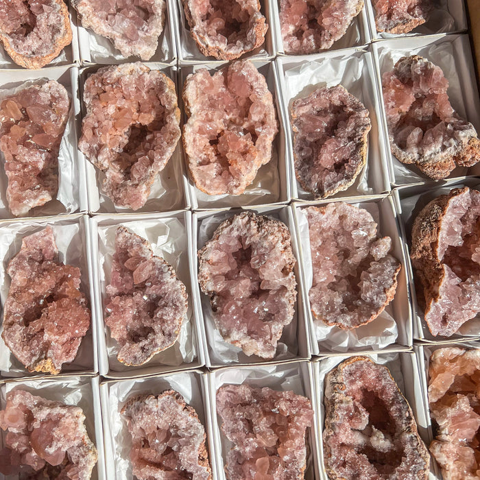 Pink Amethyst Cluster