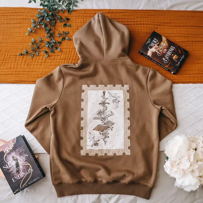 Reader Stamp Zip Up Hoodie - Shirt