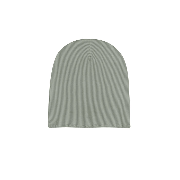 Sage Ribbed Cardigan Set - Beanie