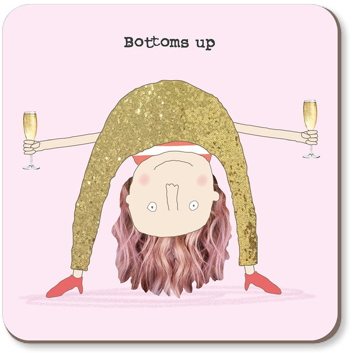 Rosie Made A Thing - Bottoms Up Coaster