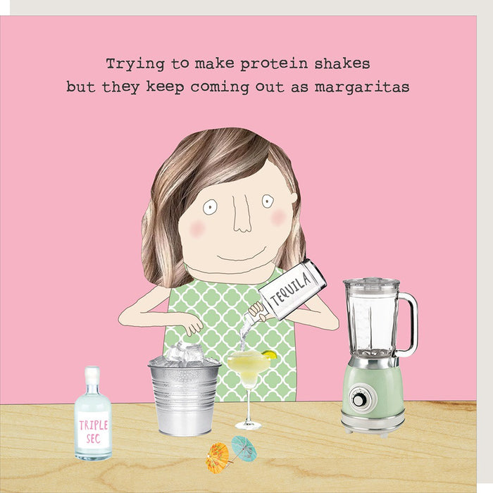 Rosie Made A Thing - Margaritas Greetings Card