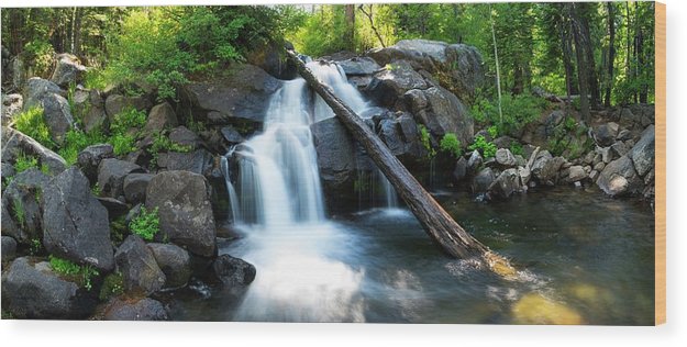 Secret Falls By Brad Scott - Wood Print