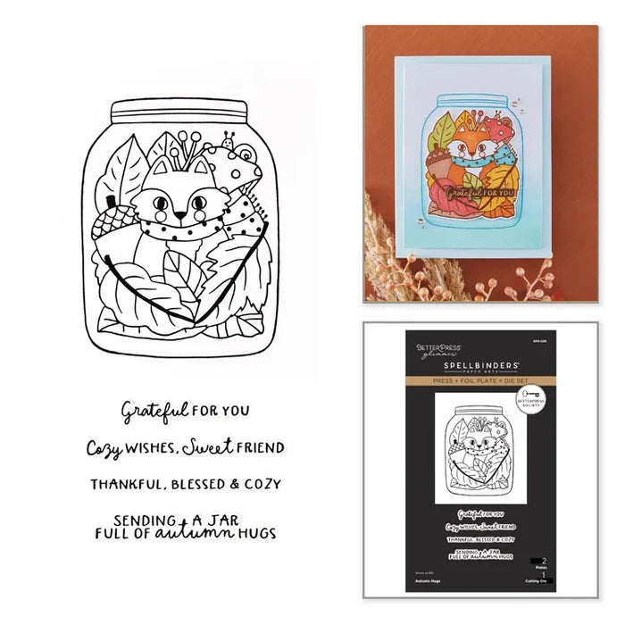 September betterpress society bundle by spellbinders