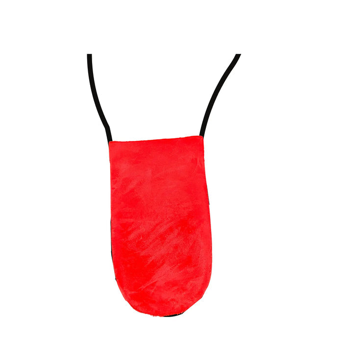 Short latex foam heel cup - Shore 30-40 - 5 mm - Red