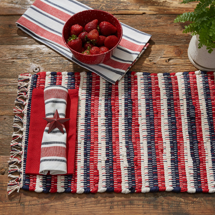 STARS AND STRIPES CHINDI PLACEMAT