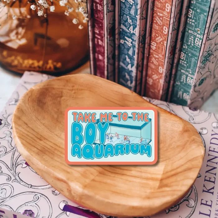 Take Me to the Boy Aquarium Sticker - Stickers
