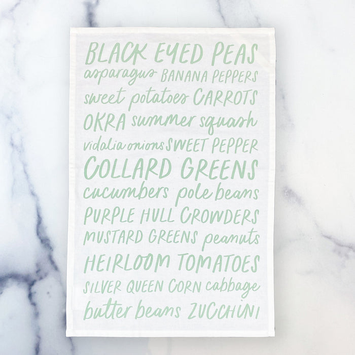 Veggie Tea Towel