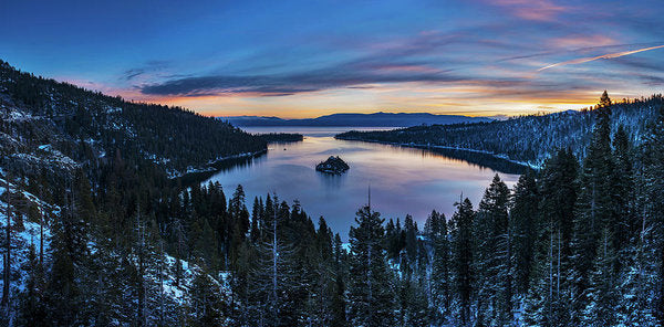 Winters Awakening - Emerald Bay By Brad Scott - Art Print