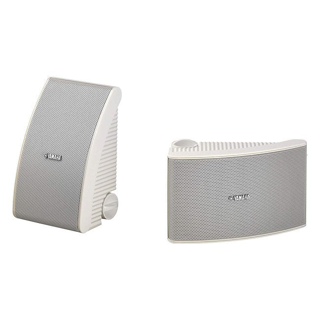 Yamaha NSAW392 All weather Pair of Outdoor speakers White White