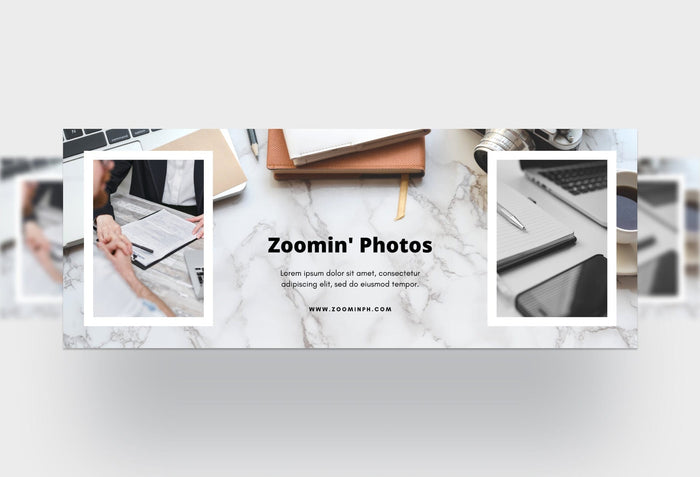 Ladystrategist Zoomin Photos Facebook Cover for Photographers Editable Canva Template instagram canva templates social media templates etsy free canva templates