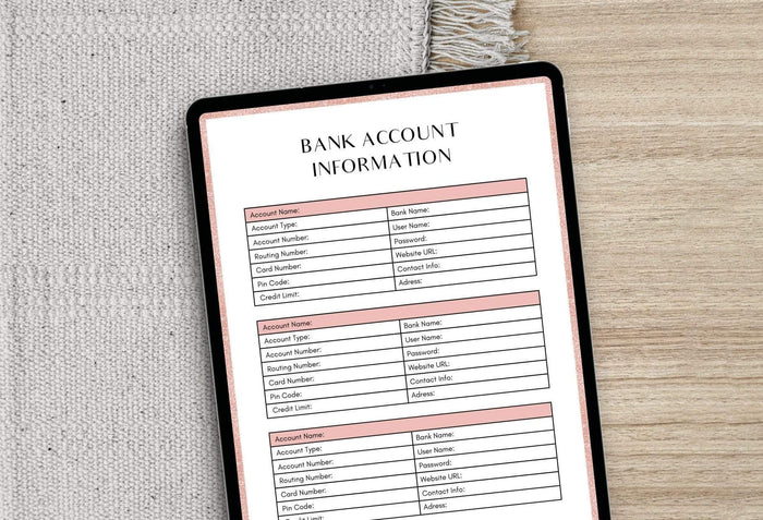 Ladystrategist 10 Page Financial Printable and Customizable Planner Canva Template instagram canva templates social media templates etsy free canva templates