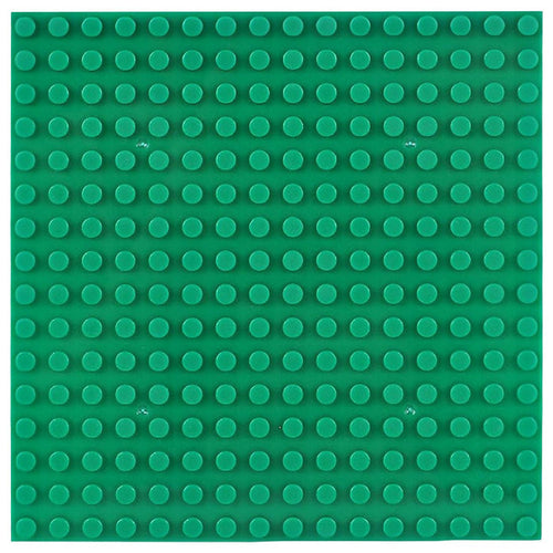 10pcs Grundplatte 16x16, Dunkelgrün - LesDiy -