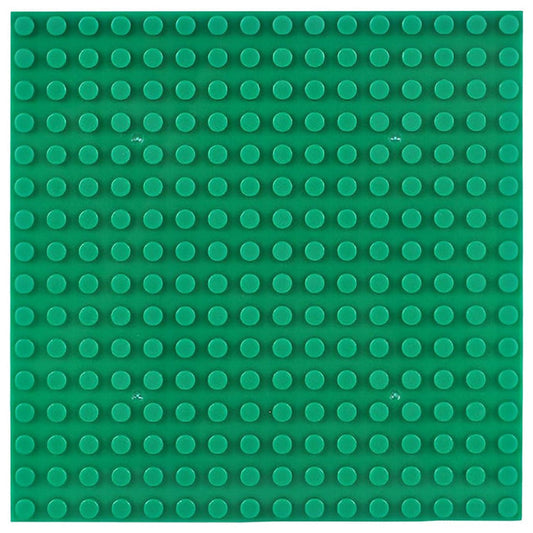 10pcs Grundplatte 16x16, Dunkelgrün - LesDiy -