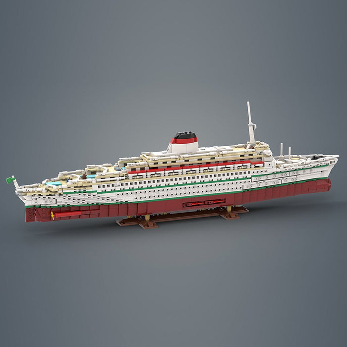 1/400 Scale Leonardo da Vinci Italian Ocean Liner Klemmbausteine - LesDiy - Klemmbausteine