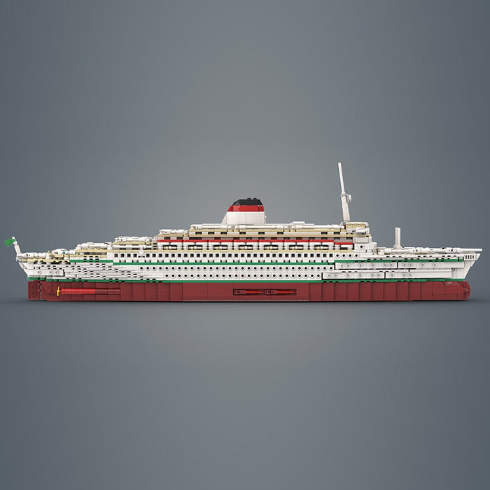 1/400 Scale Leonardo da Vinci Italian Ocean Liner Klemmbausteine - LesDiy - Klemmbausteine