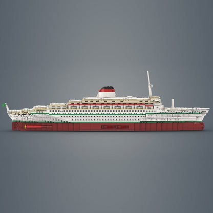 1/400 Scale Leonardo da Vinci Italian Ocean Liner Klemmbausteine - LesDiy - Klemmbausteine