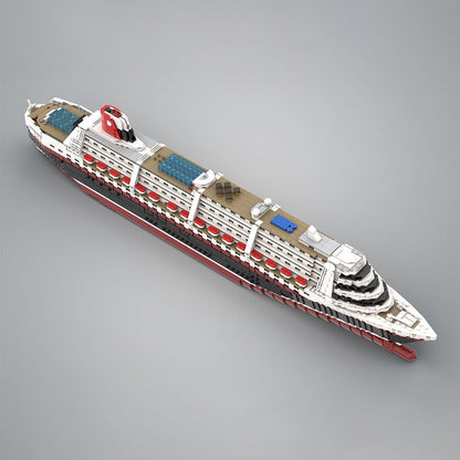1/500 Scale The Poseidon Modern Cruise Klemmbausteine - LesDiy - Klemmbausteine