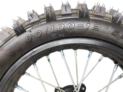 1600w Pro Electric Dirt Bike 48v | Rear Tire On Rim (80/100-12)